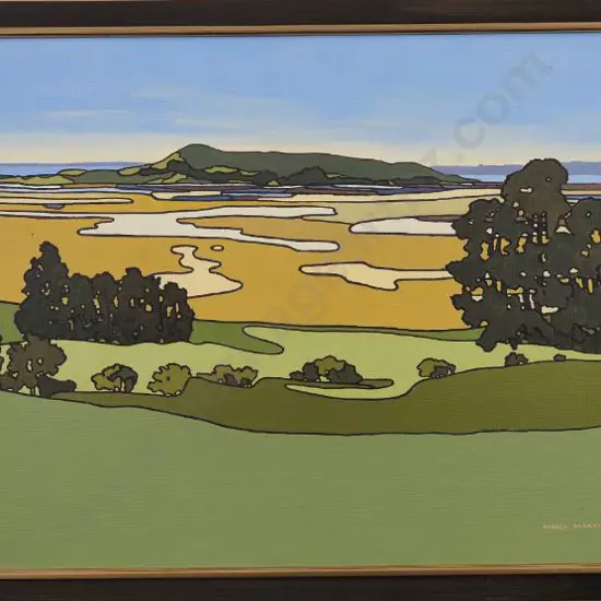 MARTIN, Marge (20th Cent.) - Looking to the Ocean