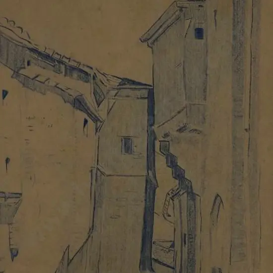 WEEKS, John (1888-1965) - North African City Street