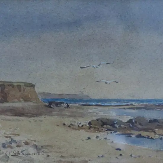 STRANGMAN, L.P. (20th Cent.) - Poor Head from the Strand, Cork - 1930