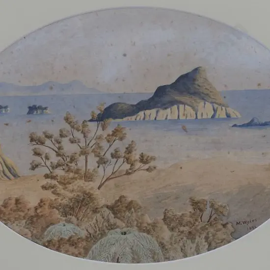 WYKES, M (19th Cent.) - Hauraki Gulf