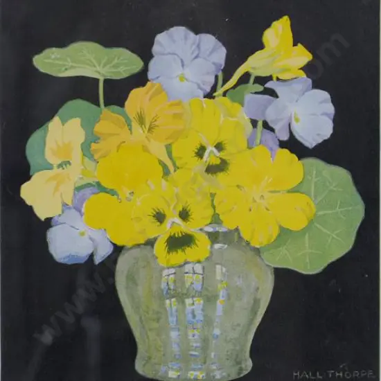 HALL-THORPE John (1874-1947) - The Pick of the Garden