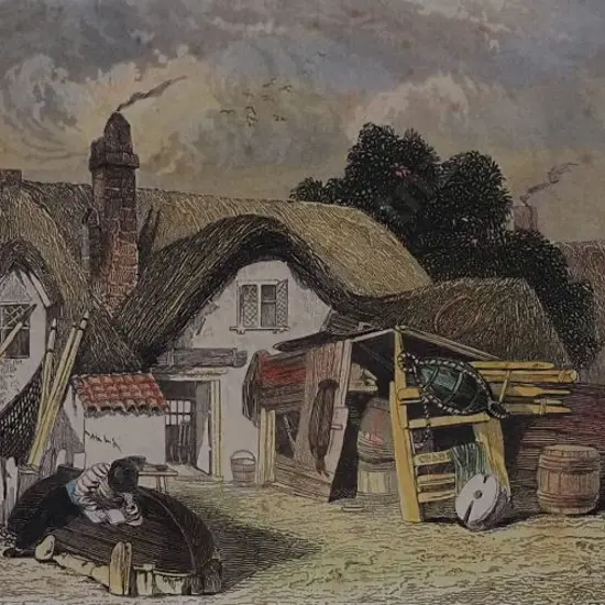 CRABBE, George (1754-1832) - The House in which George Crabbe was Born