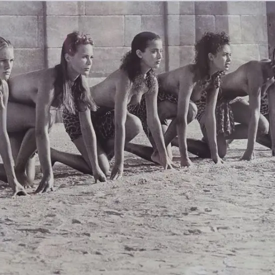 PIRELLI Calendar Page - Let the Race Begin - 6 Women Athletes ..