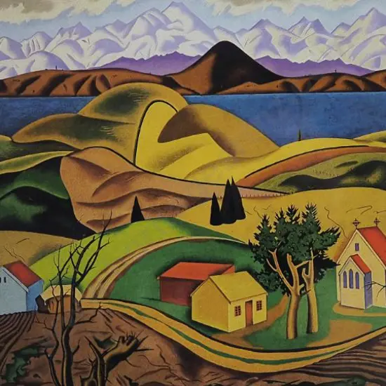 ANGUS, Rita (1908-1970) - Landscape