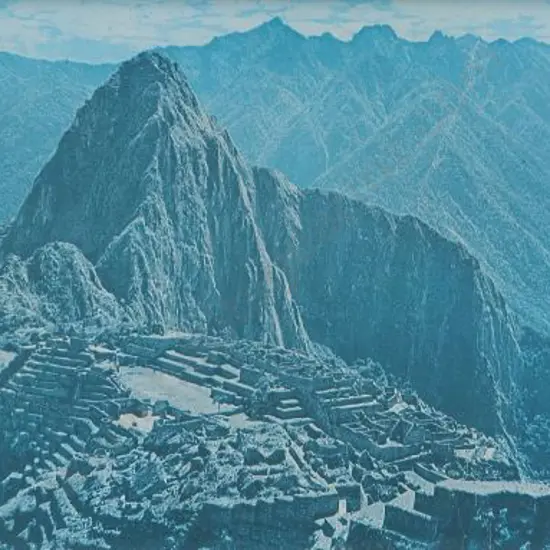SWISS Foto - Peru, Panorama of the Ruins of Machupicchu
