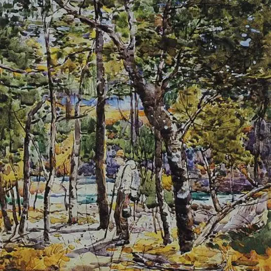 WALSH, Alfred William (1859-1916) - In the Bush 1901