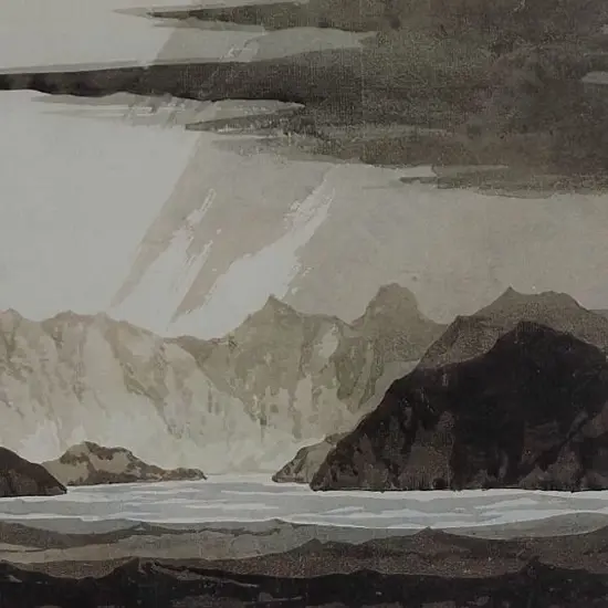 HODGES, William (1744-1797) - The North Entrance to Dusky Bay, 11 May 1773