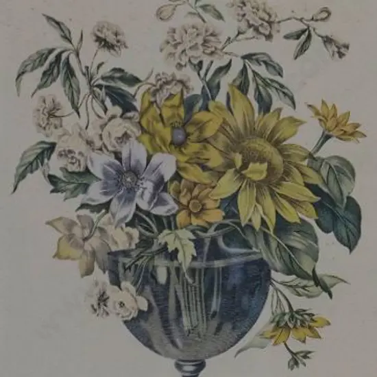 A52 - Unknown - Two Pictures of Flowers