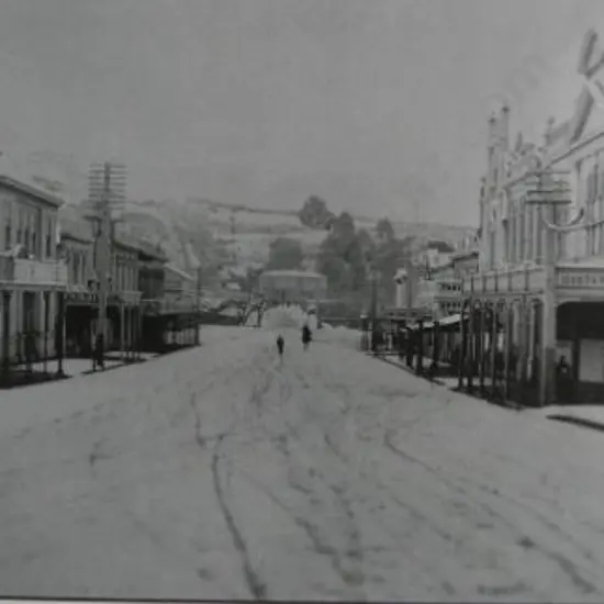 WANGANUI under Snow 1901