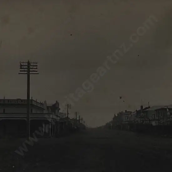 COUNTRY Town, N.Z. (Early 20th Cent.) - Country Town, somewhere in New Zealand