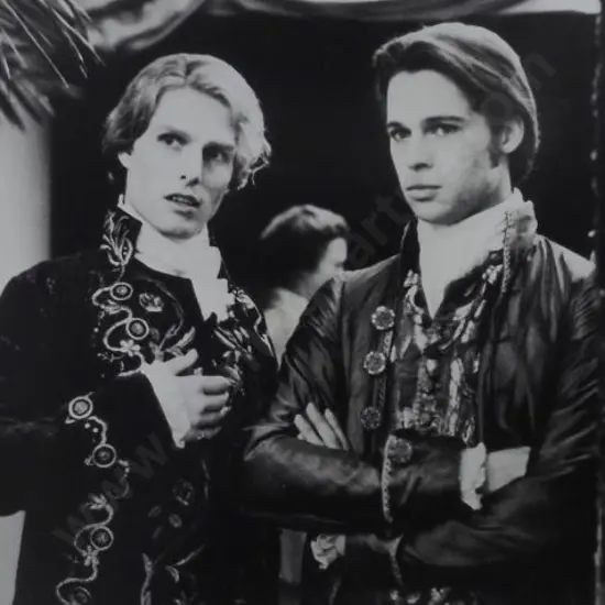 CAMERA Press, London - Tom Cruise (1962-) & Brad Pitt (1963-) in 'Interview with the Vampire'