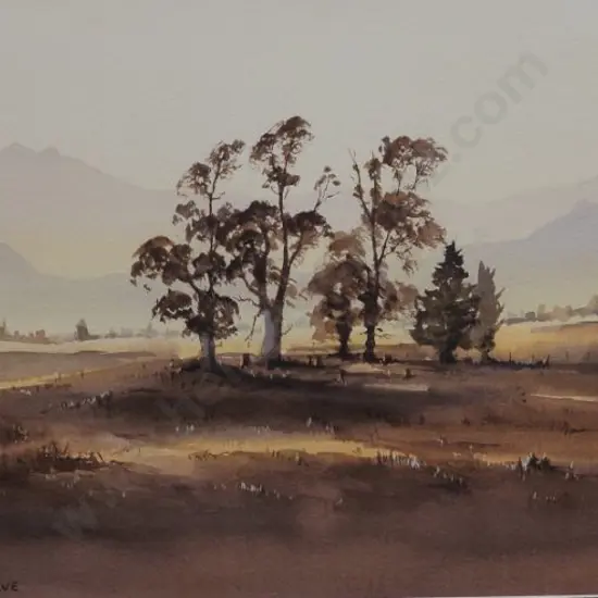 CAVE, Adrian (Active 1970s-80s) - Summer Haze, Wanaka
