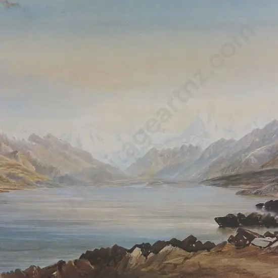 GULLY, John (1819-1888) - Lake Pukaki