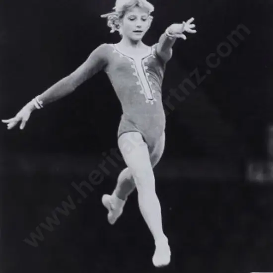 KORBUT, Olga (1955-) - Photo by E.D. Lacey