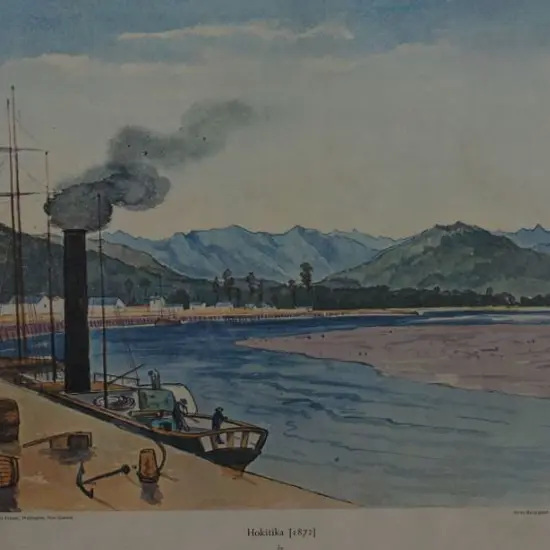 FOX, Sir William (1812-1893) - Hokitika (1872)