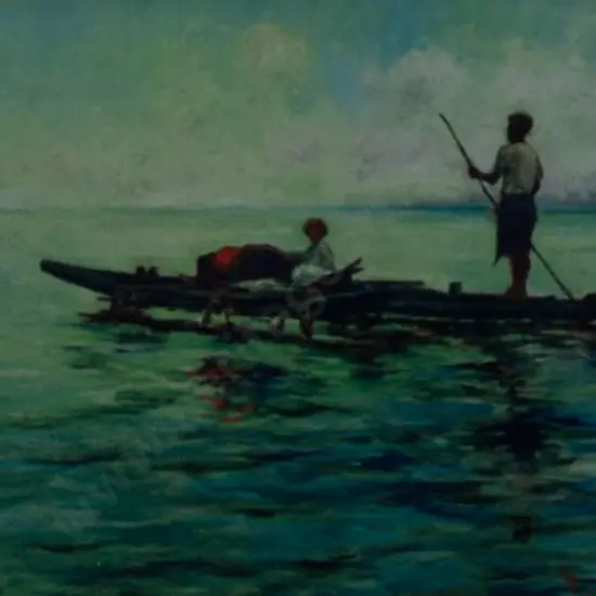 NERLI, Girolamo P. (1863-1926) - Fishing in the Pacific Islands