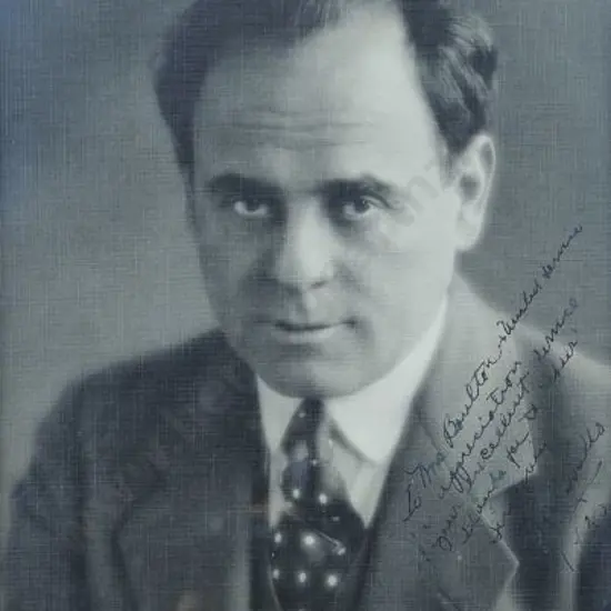 CARRILLO, Leo (1880-1861) - American actor best known for playing the Pancho Kid, 1930