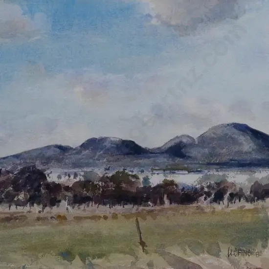 FINCH, Les (1940-) - Country Landscape, Victoria