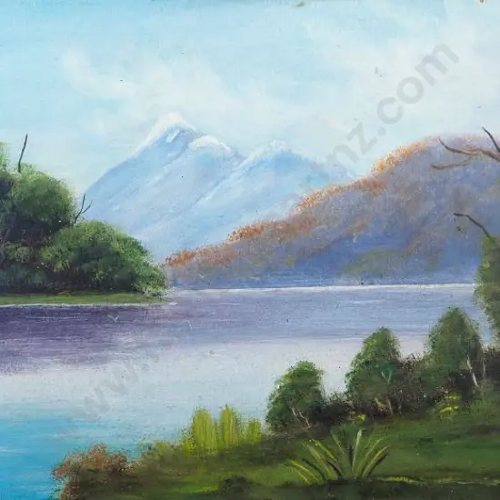 WREN, Paul (1875-1953) - Lake Pembroke, South Island