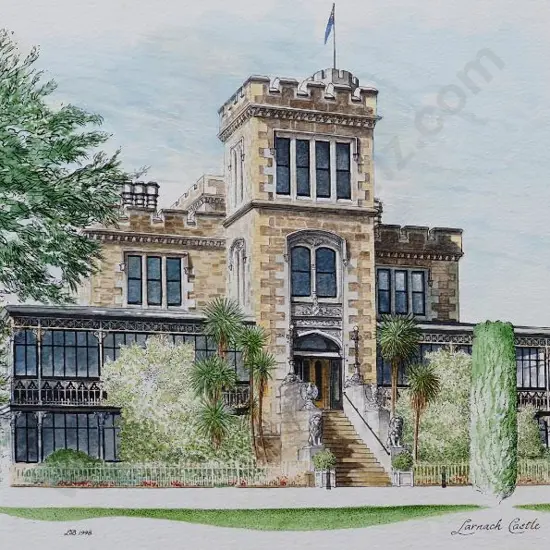 BATTARBEE, David (1939-) - Larnarch Castle, Dunedin