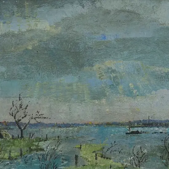 WHITE, Ethelbert (1891-1972) - Harbour Scene