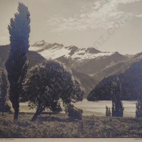 CHANCE, George (1885-1963) - Mount Avalanche, Wanaka - c. 1920