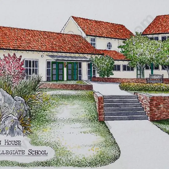 BATTARBEE, David (1939-) - Whanganui, Godwin House, Collegiate School,