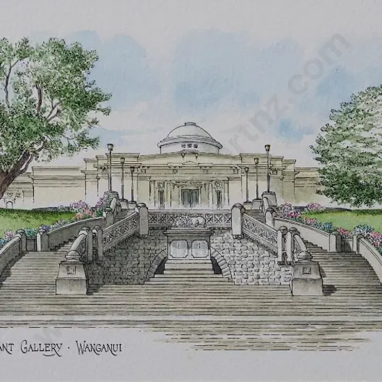 BATTARBEE, David (1939-) - Whanganui, Sarjeant Gallery