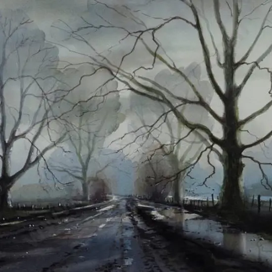 CAVE, Adrian - Road at Ngatapa