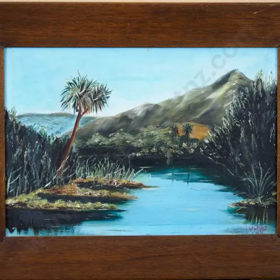 WRIGHT, W. - Kumera Patch, 1880