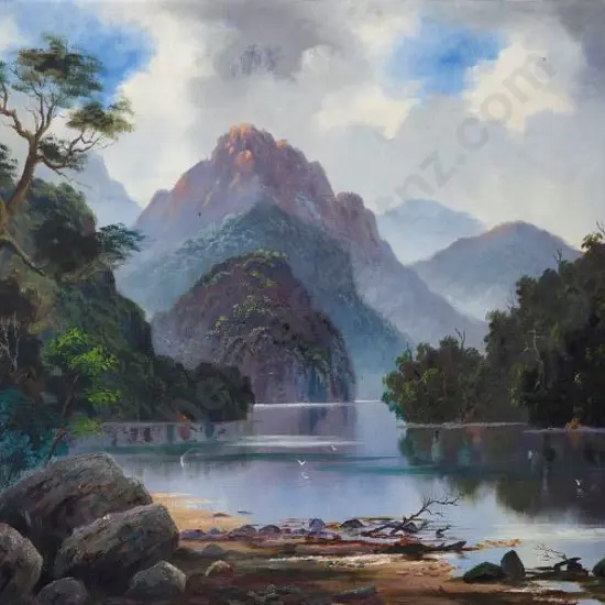 WBS (Colonial Artist) - Southern Lake Scene