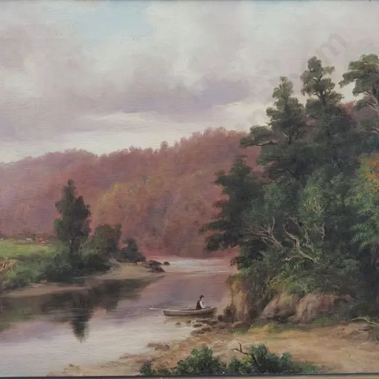 BAKER, William George (1864-1929) - Wangahua River, West Coast