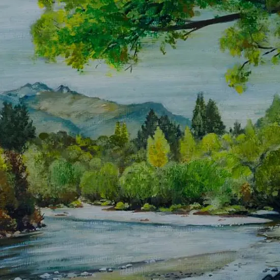 BATTARBEE, David (1939-) - Arrow River