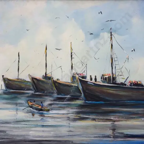 COUZENS, Noel - Fishing Boats