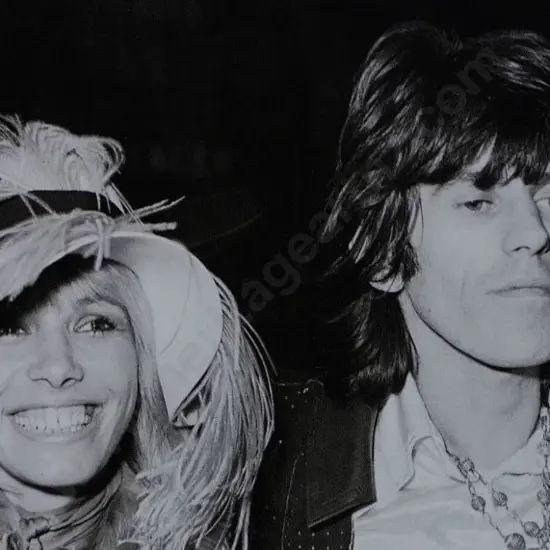 UNKNOWN Photographer - Rolling Stones - Keith Richards with Anita Pallenberg, 1969