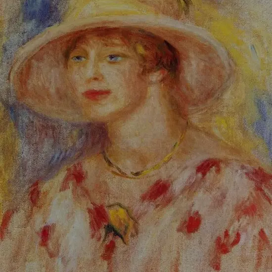 RENOIR, Pierre Auguste (1841-1919) - Portrait de Lydia, 1917