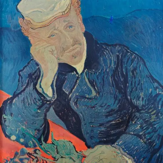 VAN GOGH, Vincent (1853-1890) - Portrait of Doctor Gachet