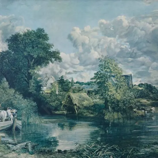 CONSTABLE, John (1776-1837) - The White Horse