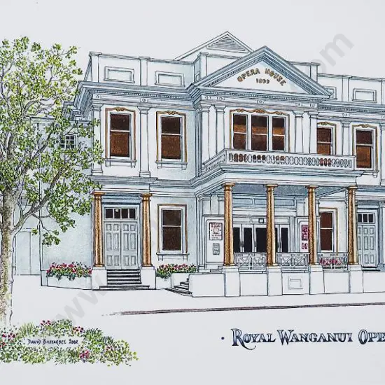 BATTARBEE, David (1939-) - Wanganui Opera House