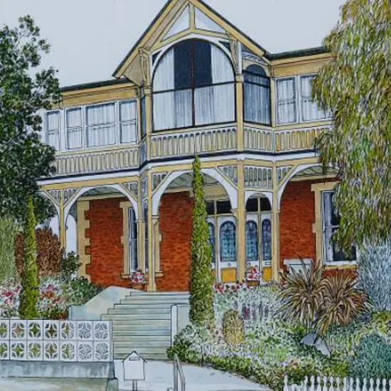 BATTARBEE, David (1939-) - Catholic Presbtery, Wanganui