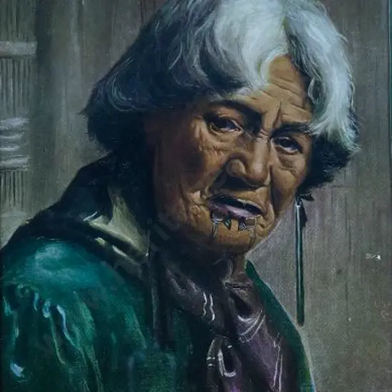 GOLDIE, Charles Frederick (1870-1947) - Maori Lady