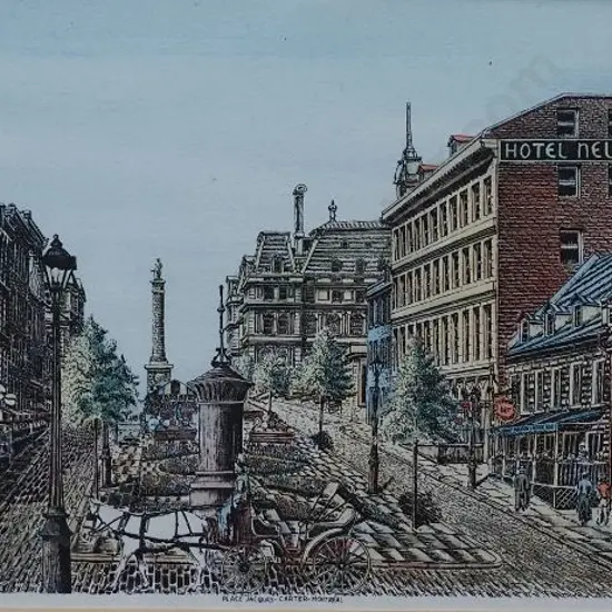 UNKNOWN Artist - Place Jacques-Carter, Montreal
