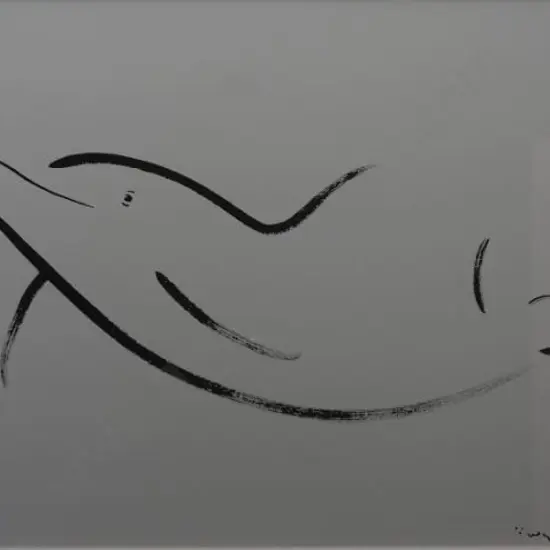 WYLAND, Robert (1956-) - Dolphin