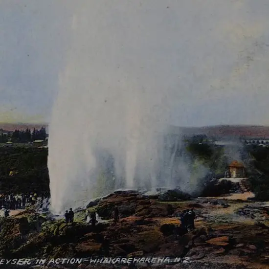 UNKNOWN - Wairoa Geyer, Whakarewarewa, Rotorua, c.1900