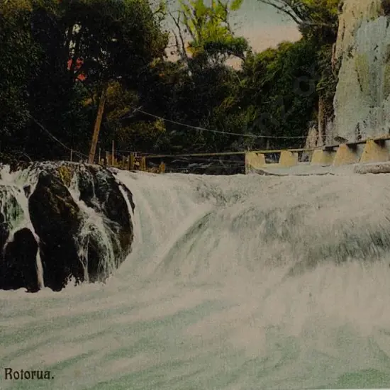 UNKNOWN - Okere Falls, Rotorua, c.1900