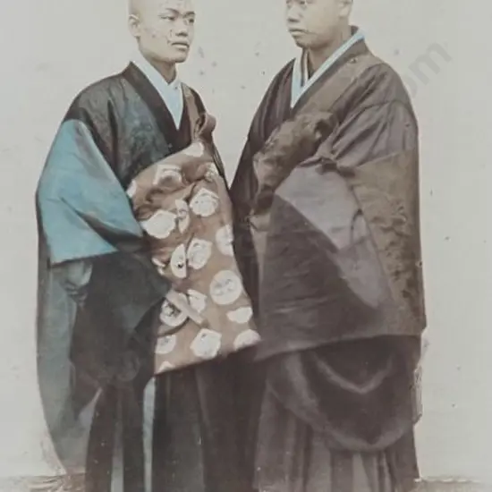 BEATO, Felice (1832-1909) - Two Japanese Men - c.1860