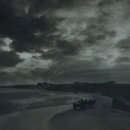 TAYLOR, F.H  (1885-1958) - The Beach Road - Wellington to Whanganui?