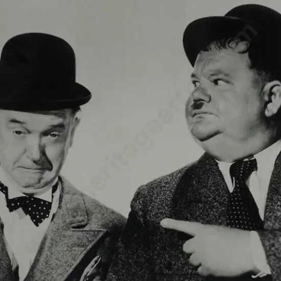 CAMERA Press, London - LAUREL, Stan (1890-1965) & Oliver Hardy (1892-1957)