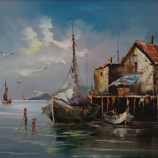 BIRMAU - Hong Kong Harbour Scene