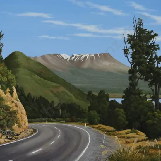 PENWARDEN, D - Mount Tongariro from Te Ponanga